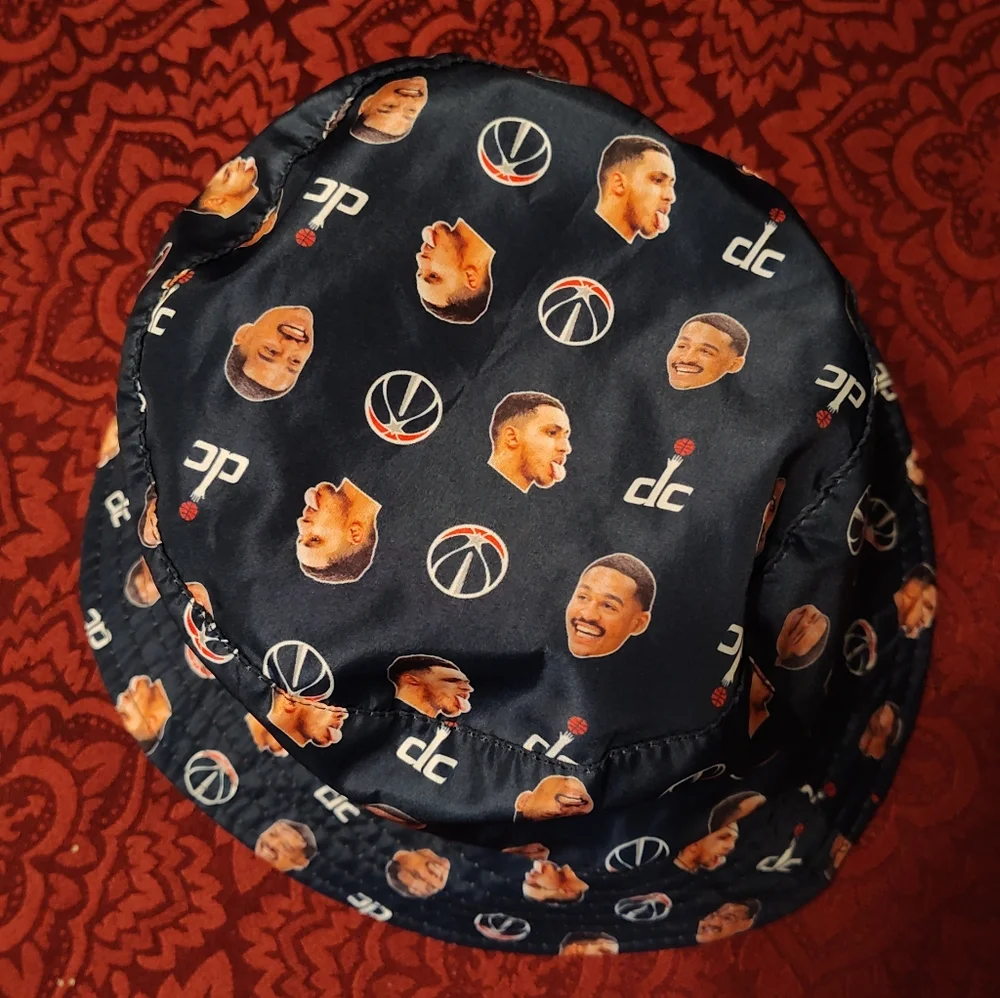 Washington Wizards Reversible Bucket Hat Kyle Kuzma & Jordan Poole Giveaway '23